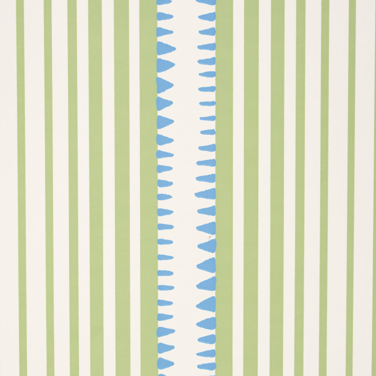 Schumacher Moncorvo Green & Blue Wallpaper 5008105