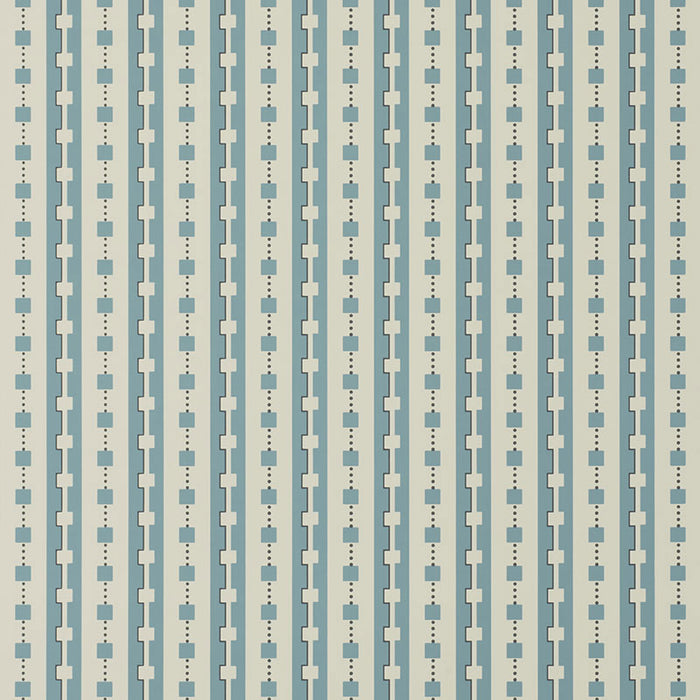 Schumacher Plaza Blues Blue Wallpaper 5008122