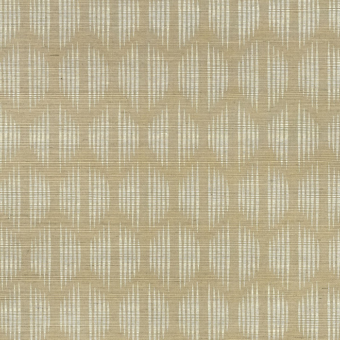 Schumacher Ovington Sisal Sage Wallpaper Sample 5008272