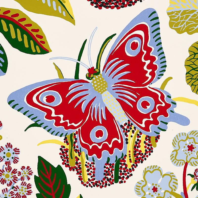 Schumacher Exotic Butterfly Multi Wallpaper 5008421