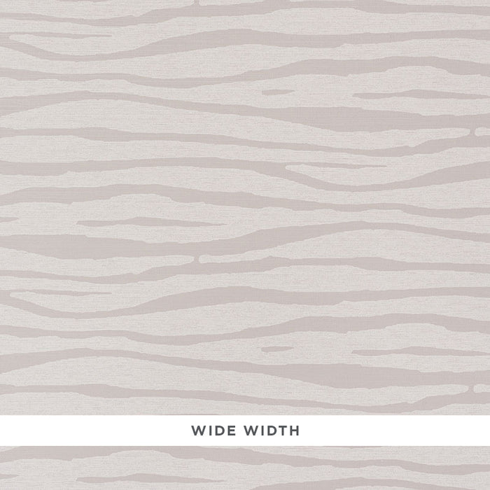 Schumacher Ripple Vinyl Taupe Wallpaper Sample 5008600