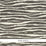 Schumacher Ripple Vinyl Black & Ivory Wallpaper Sample 5008601