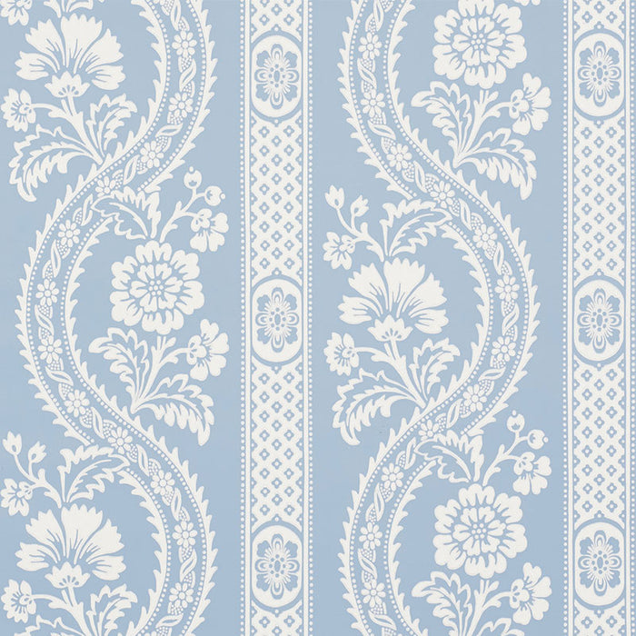 Schumacher Versailles Blue Wallpaper 5008772