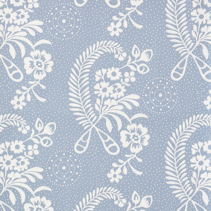 Schumacher Millicent Delft Wallpaper 5008813