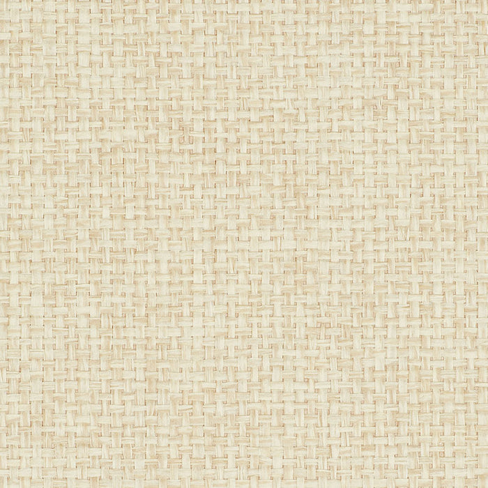 Schumacher Kiko Paperweave Natural Wallpaper Sample 5008841