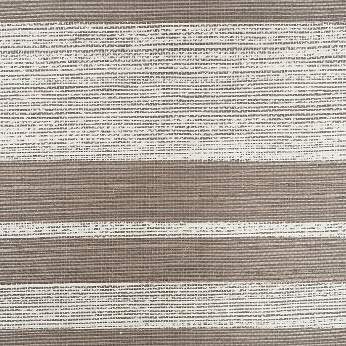 Schumacher Horizon Sisal Charcoal Wallpaper Sample 5008880