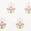 Schumacher Floweret Paperweave Spring Wallpaper Sample 5008921