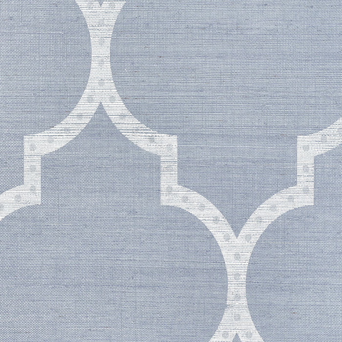 Schumacher Algiers Sisal Chambray Wallpaper 5009020