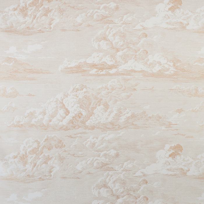 Schumacher Cloud Toile Gold Wallpaper 5009130