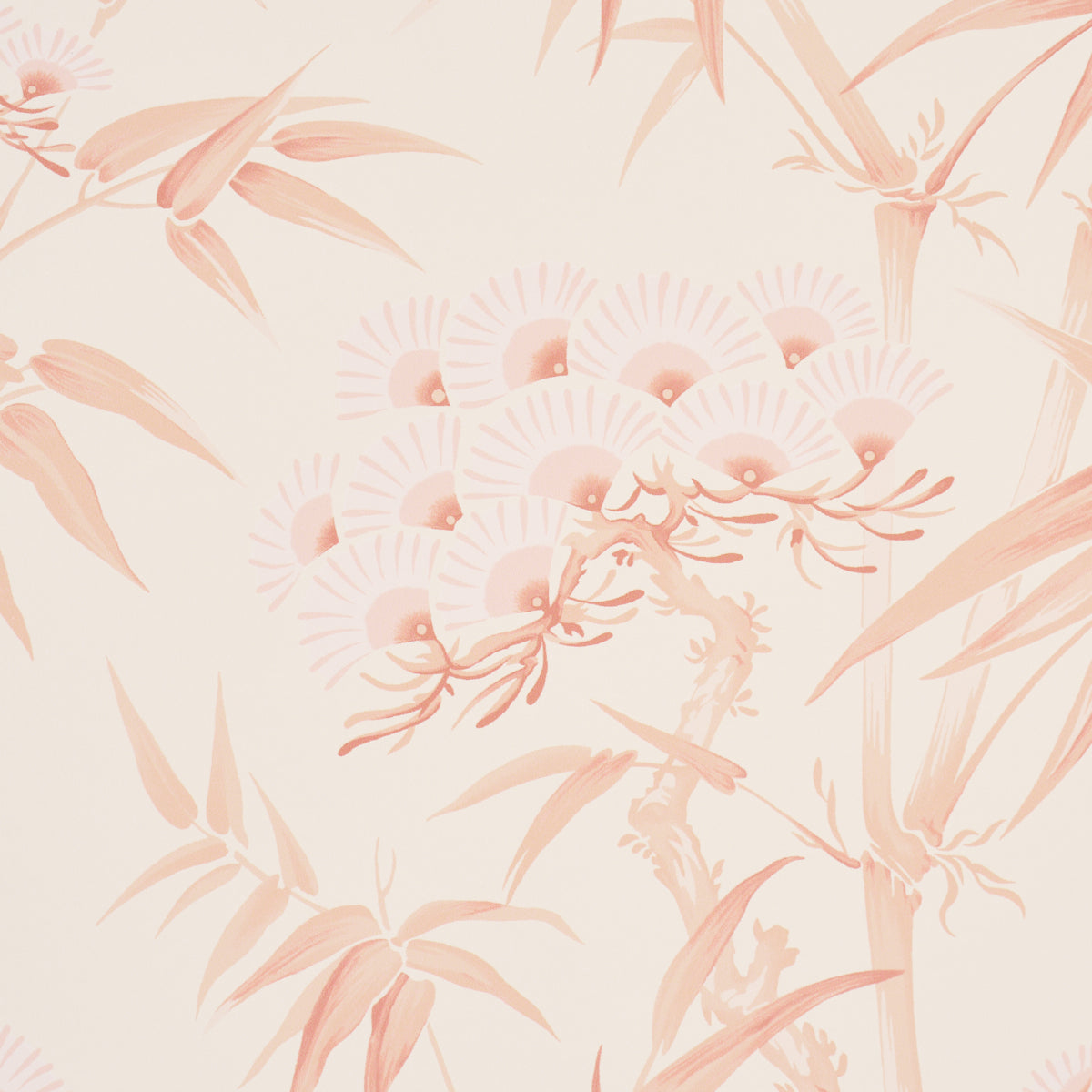 Schumacher Arita Floral Rose Wallpaper 5009142