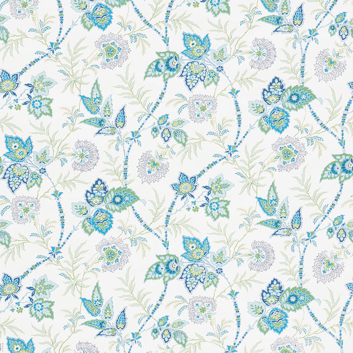 Schumacher Emperor's Vine Peacock Wallpaper 5009290