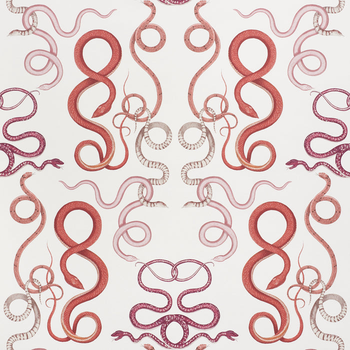 Schumacher Giove Ruby & Garnet Wallpaper 5009461