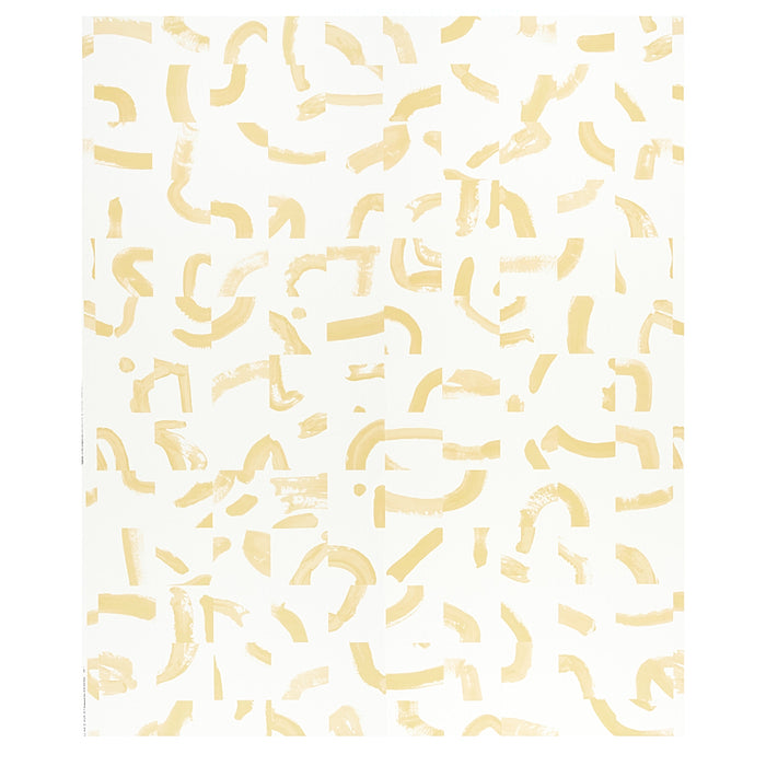 Schumacher Sepiessa Panel Set Yellow Wallpaper 5009493