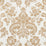 Schumacher Simone Damask Gold Wallpaper 5009610