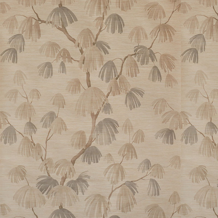 Schumacher Weeping Pine II Barley Wallpaper 5009680