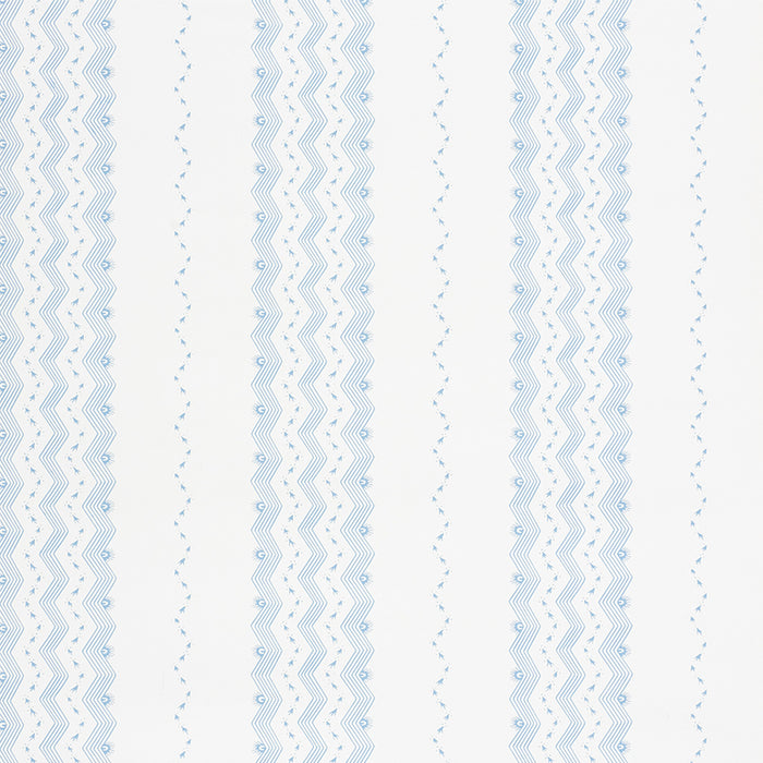 Schumacher Nauset Stripe Sky Wallpaper 5009741