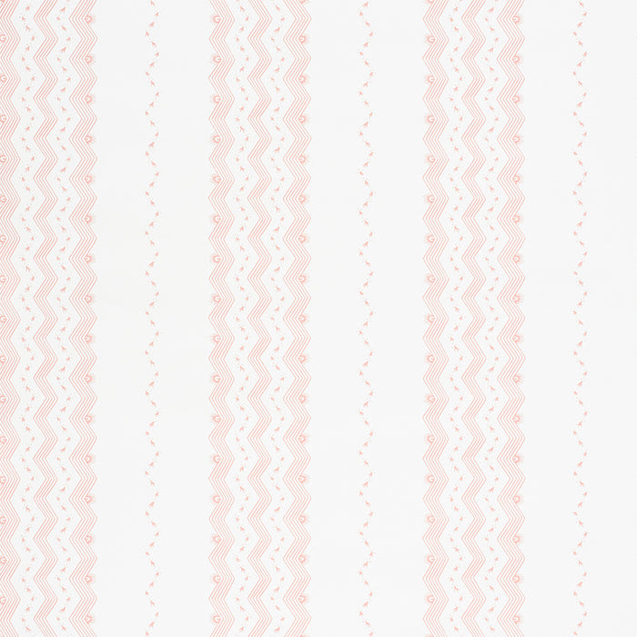 Schumacher Nauset Stripe Blush Wallpaper 5009742