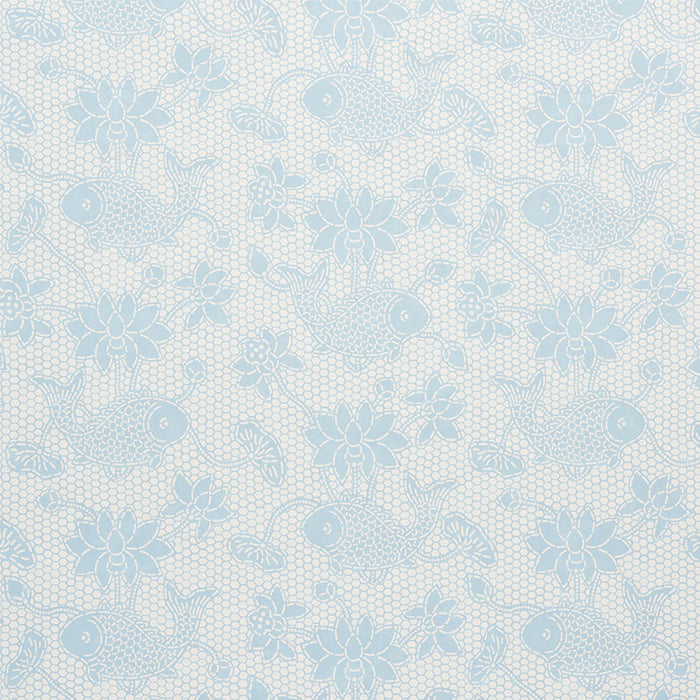 Schumacher Lotus Batik Sky Wallpaper 5009751