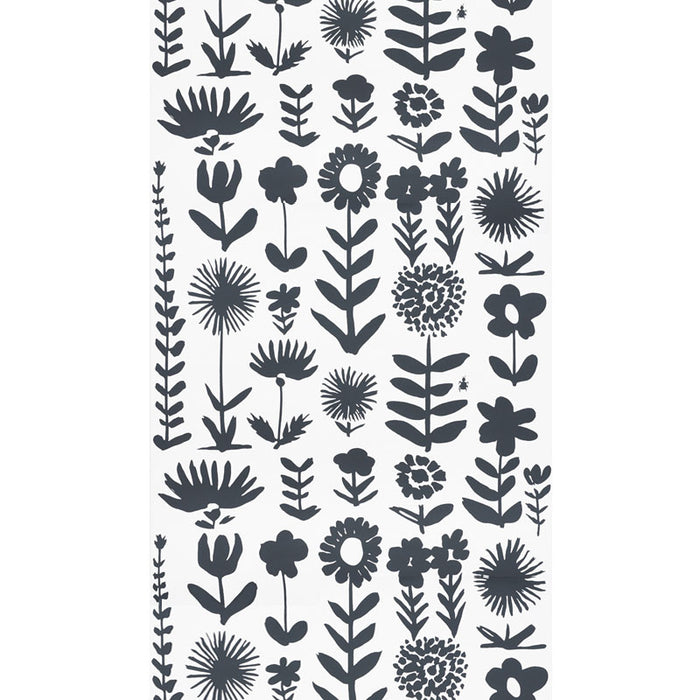 Schumacher Wild Things Black Wallpaper 5009810