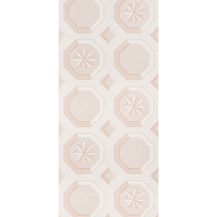 Schumacher Augustus Blush Wallpaper 5009891