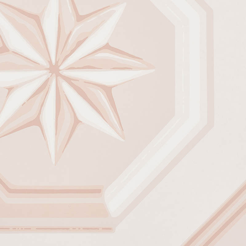 Schumacher Augustus Blush Wallpaper 5009891