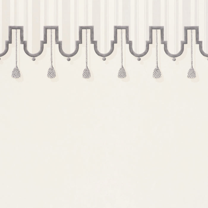 Schumacher Villa Panel Dove Wallpaper 5009910