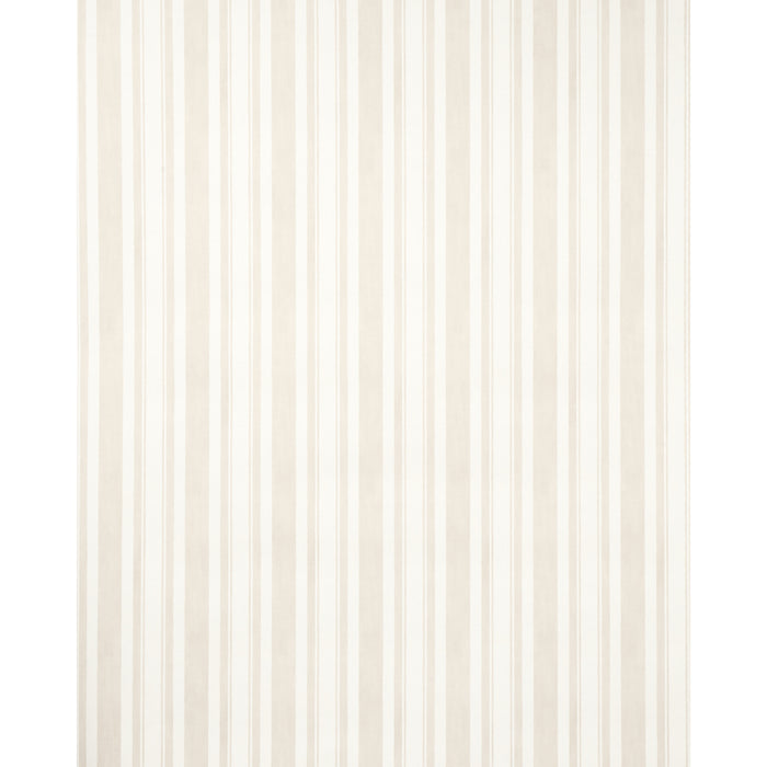 Schumacher Villa Stripe Light Neutral Wallpaper 5009924