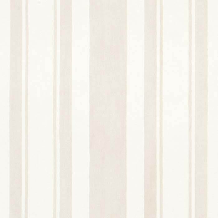 Schumacher Villa Stripe Light Neutral Wallpaper 5009924