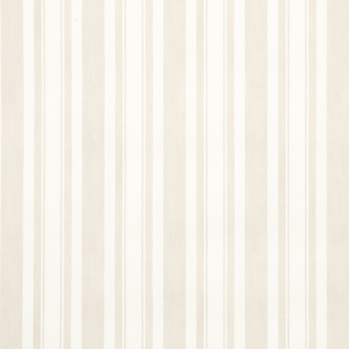 Schumacher Villa Stripe Light Neutral Wallpaper 5009924