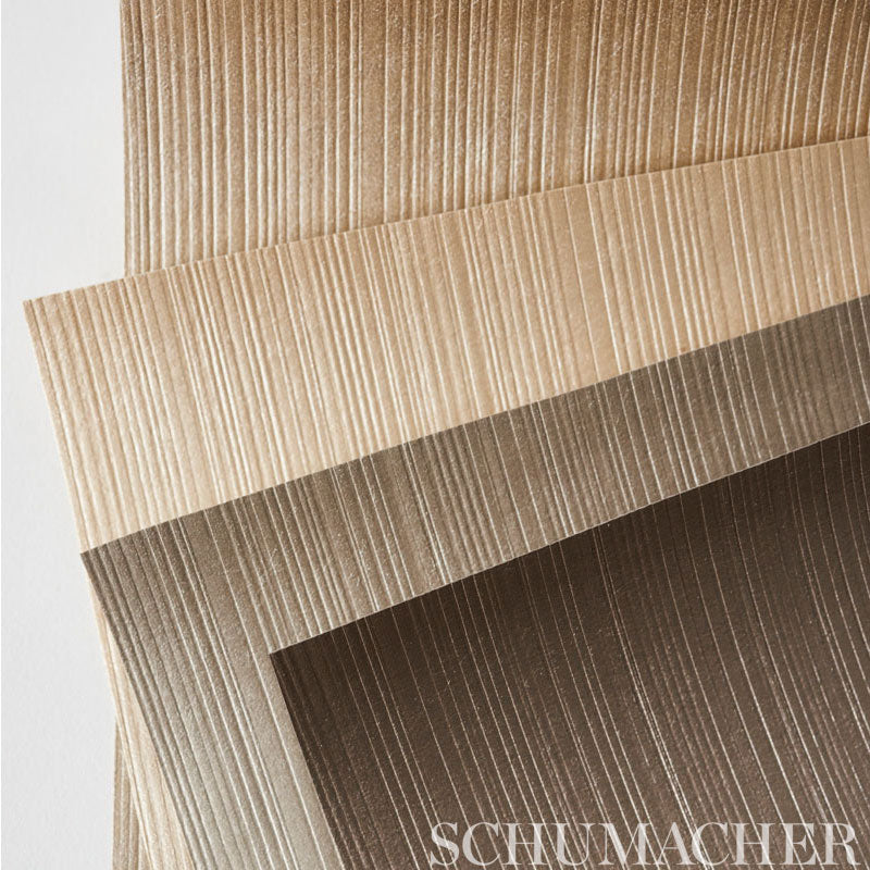 Schumacher Danova Zinc Wallpaper Sample 5010031