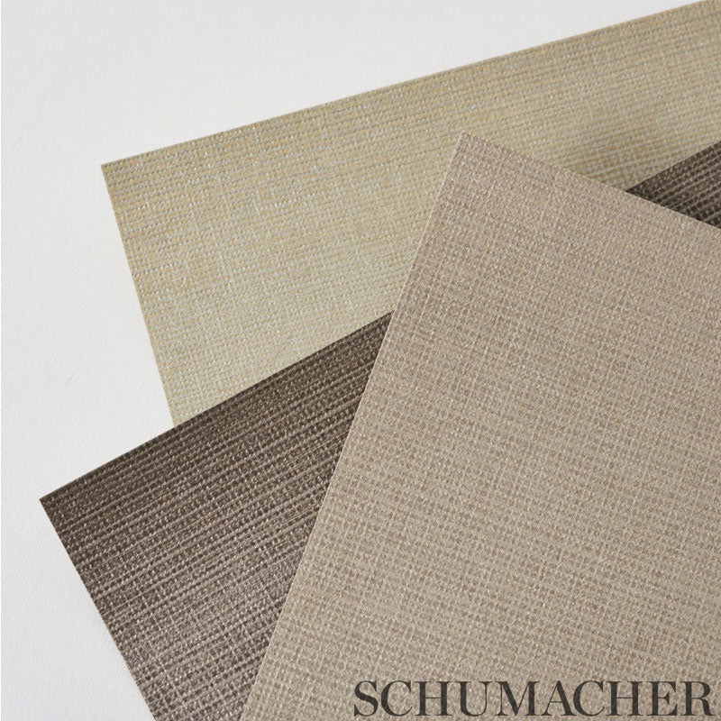 Schumacher Valentin Pearl Wallpaper Sample 5010060