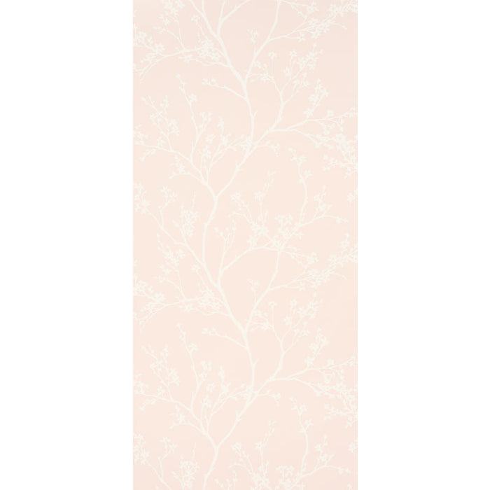 Schumacher Twiggy Vinyl Blush Wallpaper 5010151