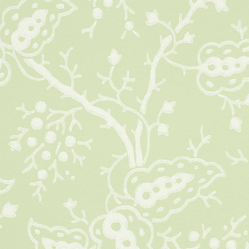 Schumacher Darby Leaf Wallpaper 5010181