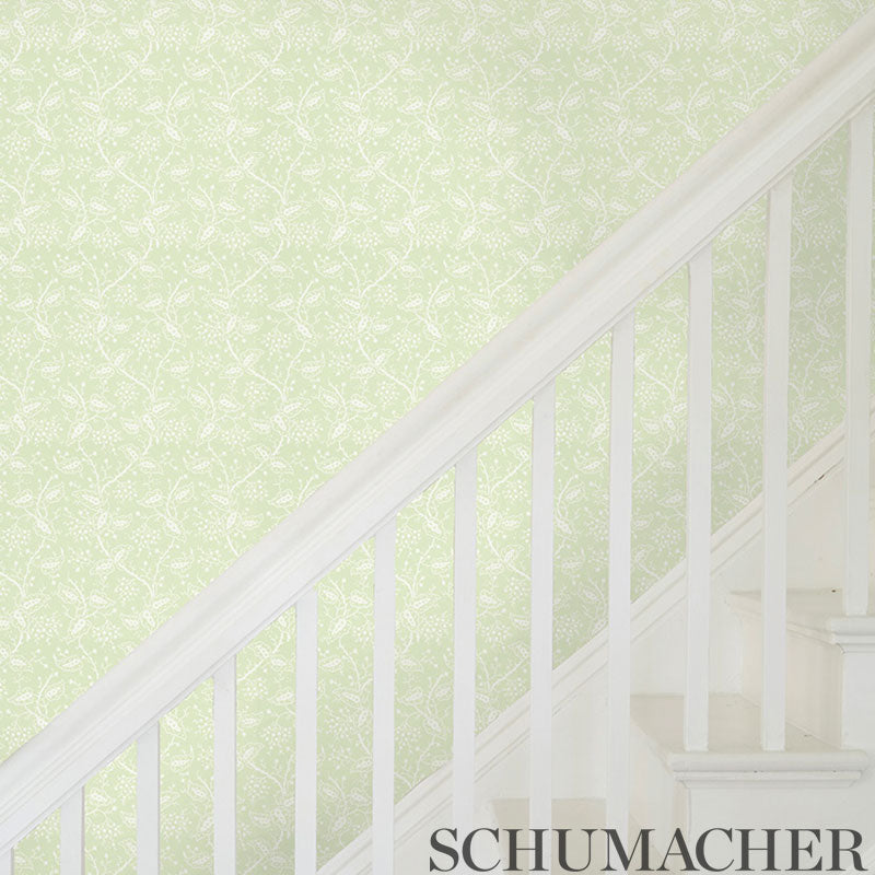 Schumacher Darby Leaf Wallpaper 5010181