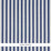 Schumacher Linen Stripe Indigo Wallpaper 5010254