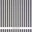 Schumacher Linen Stripe Black Wallpaper 5010255