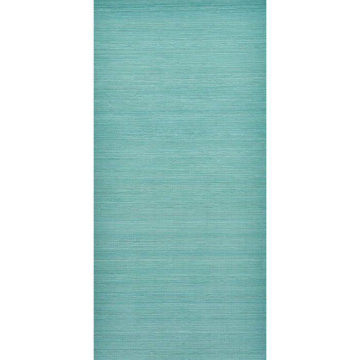 Schumacher Silk Strie Aqua Wallpaper 5010273