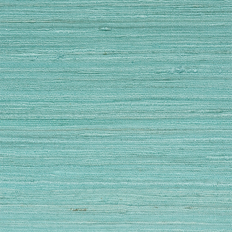 Schumacher Silk Strie Aqua Wallpaper 5010273