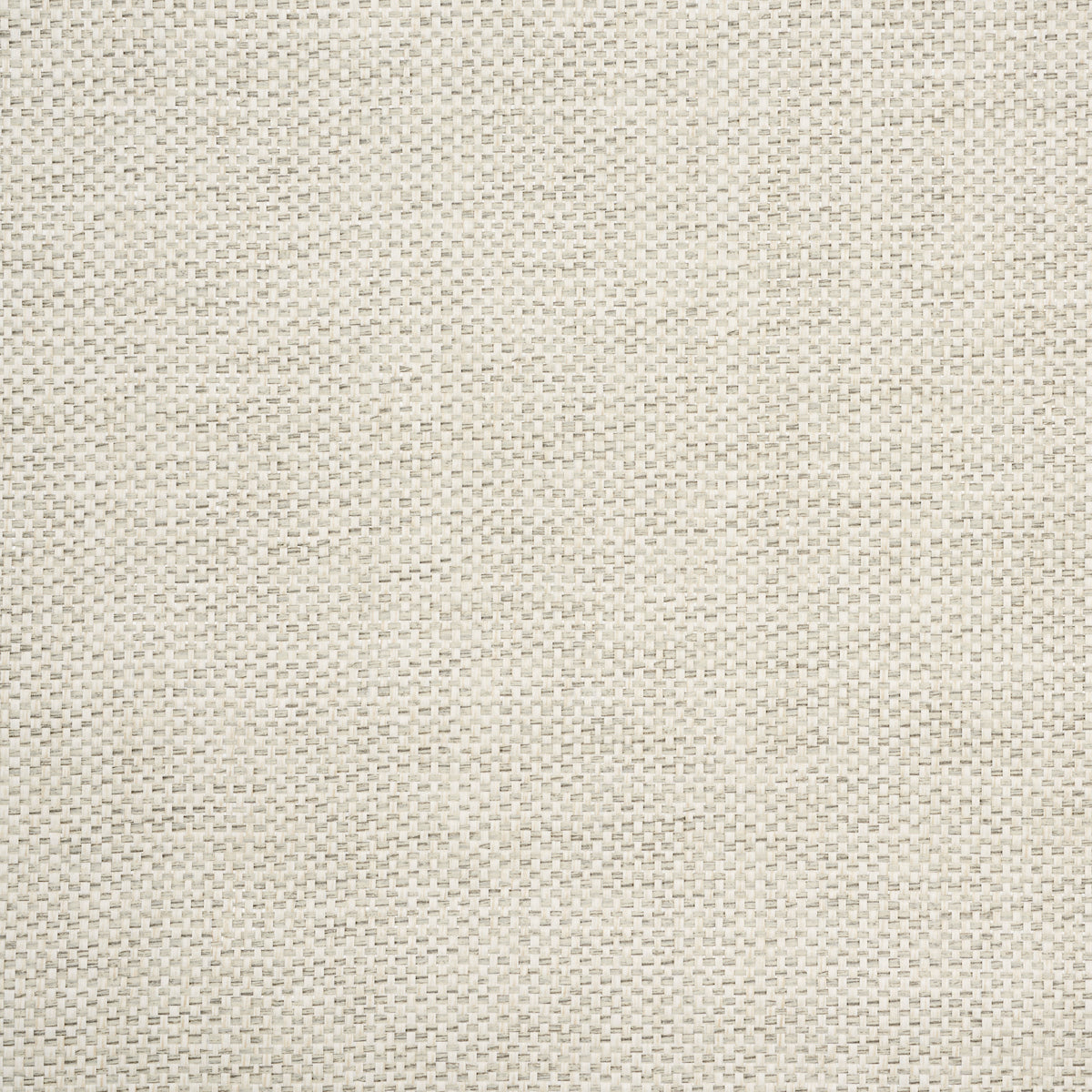 Schumacher Tonal Paperweave Limestone Wallpaper Sample 5010292