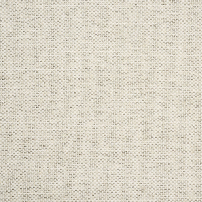 Schumacher Tonal Paperweave Limestone Wallpaper Sample 5010292