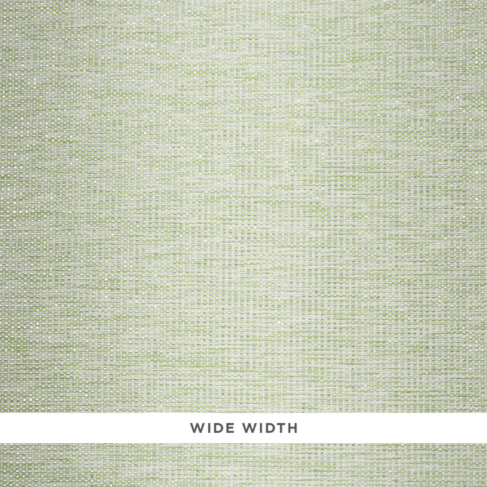 Schumacher Metal Paperweave Green Wallpaper 5010313