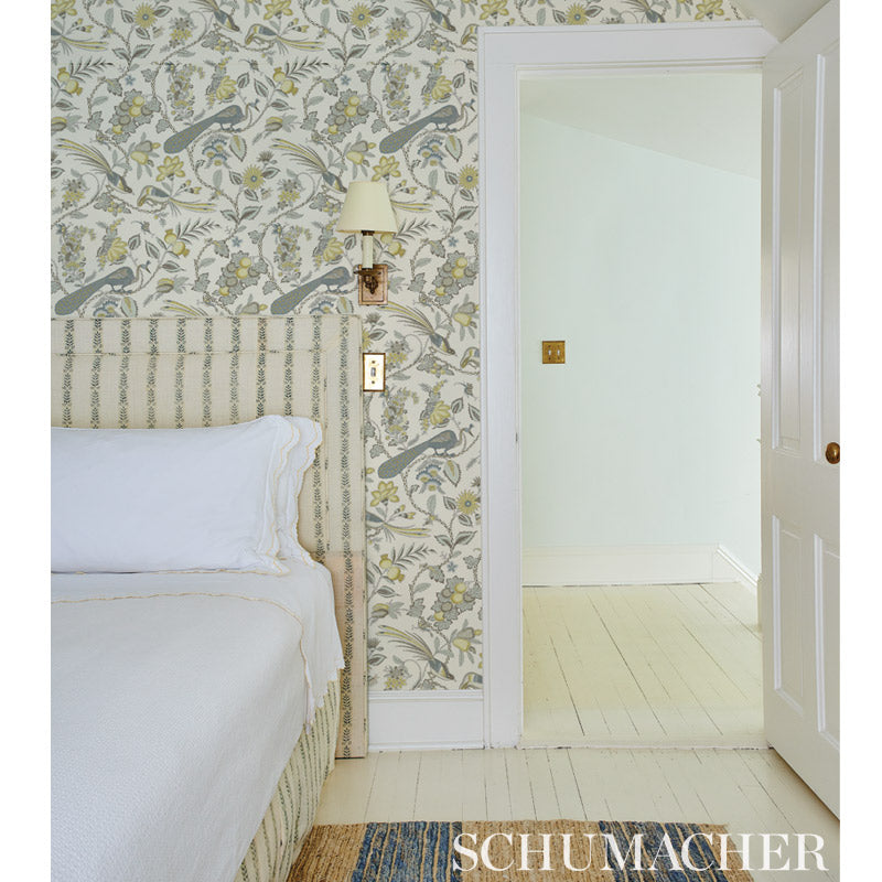 Schumacher Campagne Cadet & Citron Wallpaper 5010510