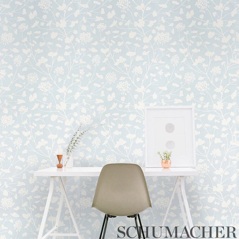 Schumacher Pennick Sky Wallpaper 5010540