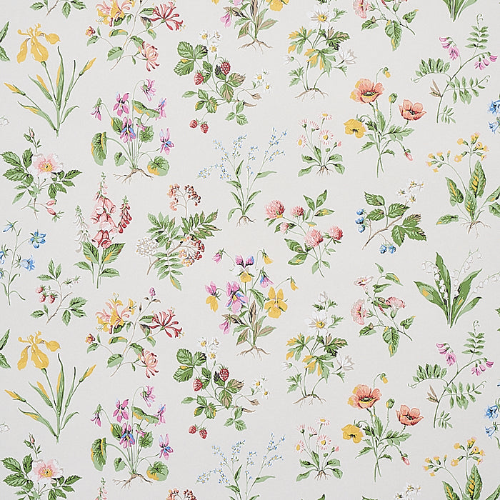 Schumacher Floreana Berry Wallpaper 5010680