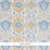 Schumacher Elizia Ikat Sky & Ochre Wallpaper 5010711