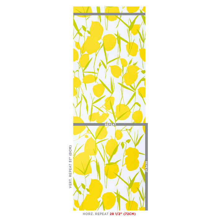 Schumacher Joan Yellow Wallpaper 5010780