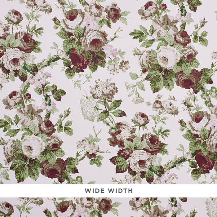 Schumacher Nancy Floral Grisaille Wallpaper 5010841