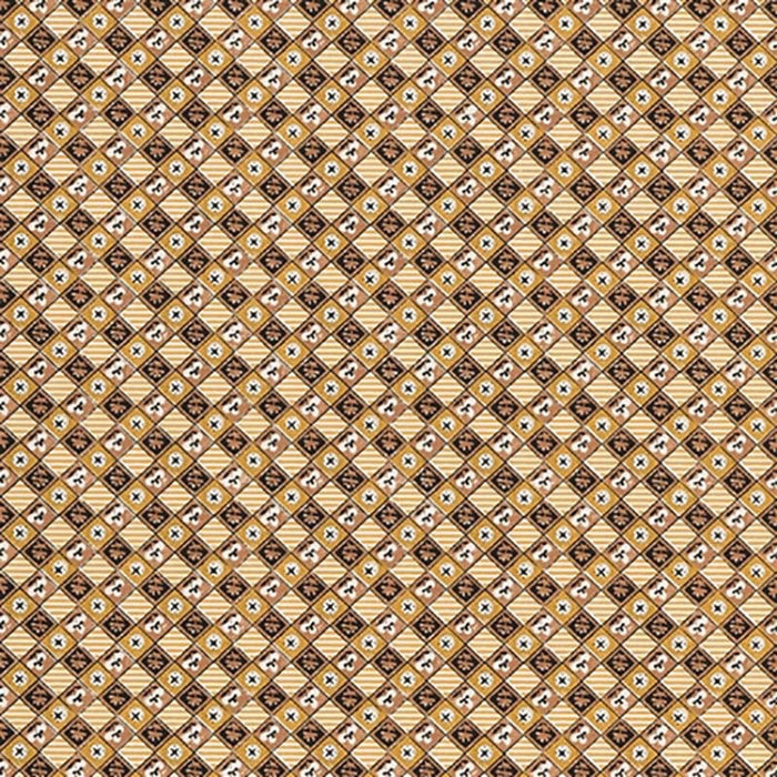 Jasper French Tile Old Gold Wallpaper Sample 5011-01