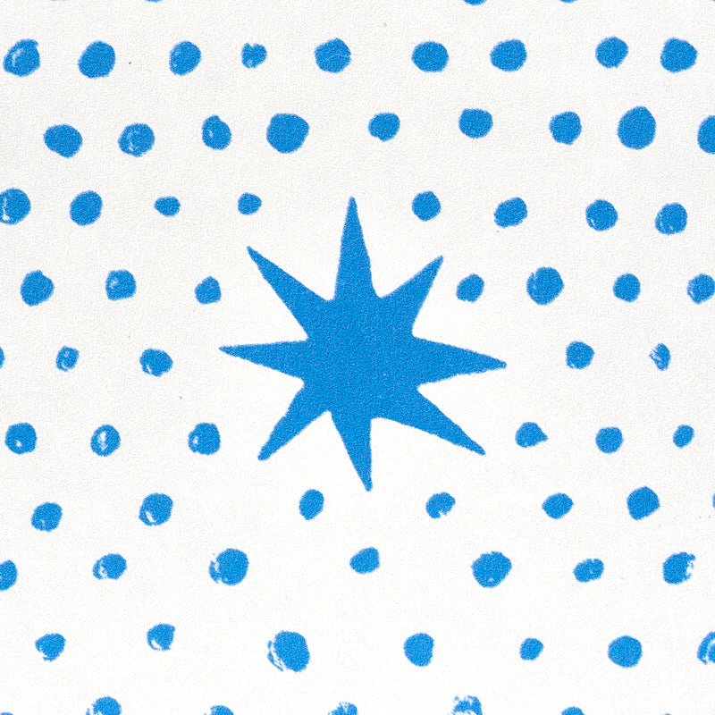 Schumacher Spot & Star Blue Wallpaper 5011170