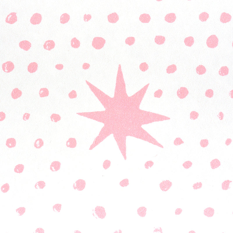 Schumacher Spot & Star Pink Wallpaper 5011172